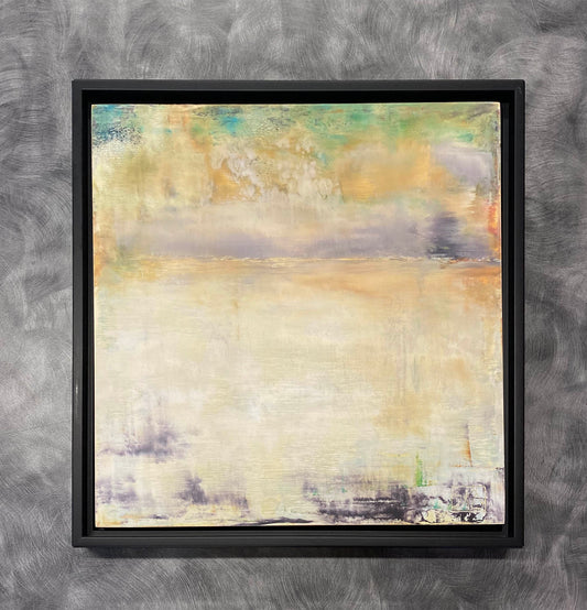 Sue Daniel painting The Faces of Nature 13/15, framed Art Works Gallery
