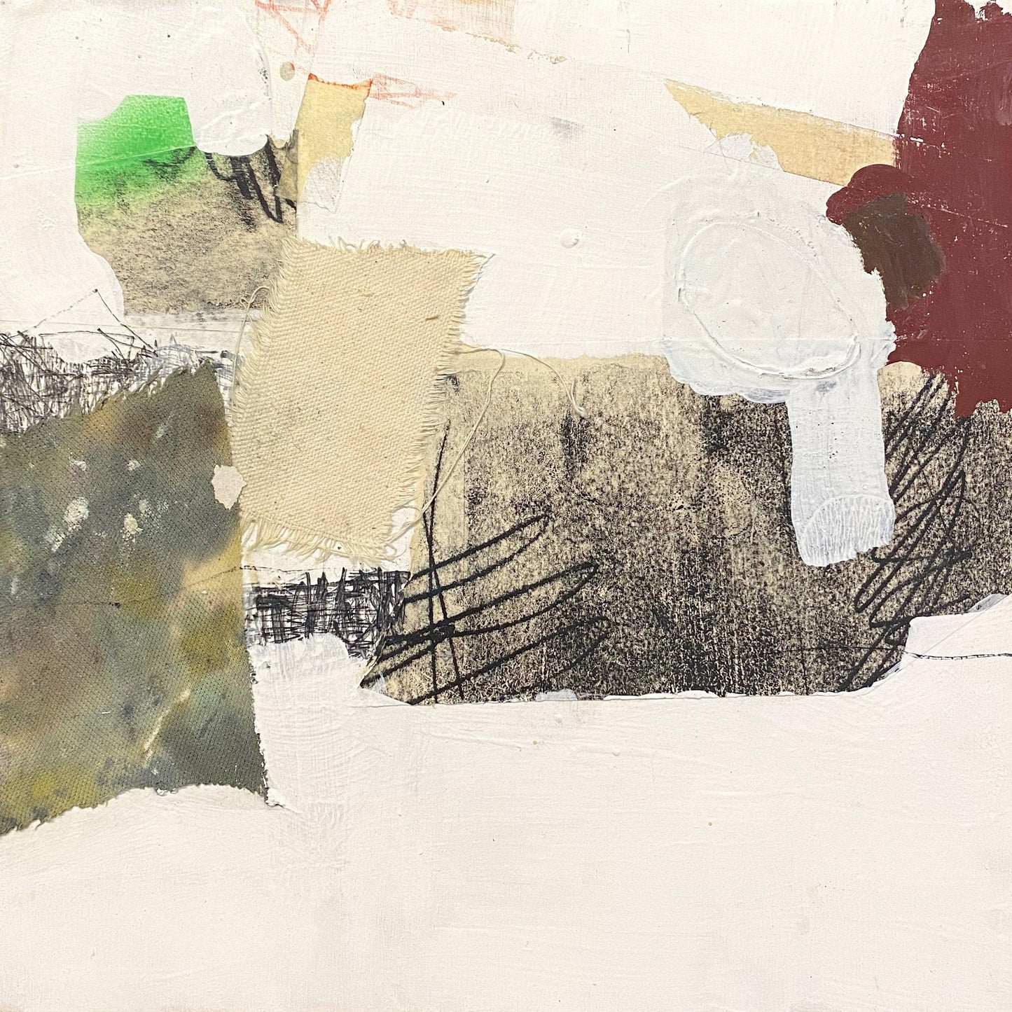 Todd Clark painting He Goes By Todd #2, framed Art Works Gallery