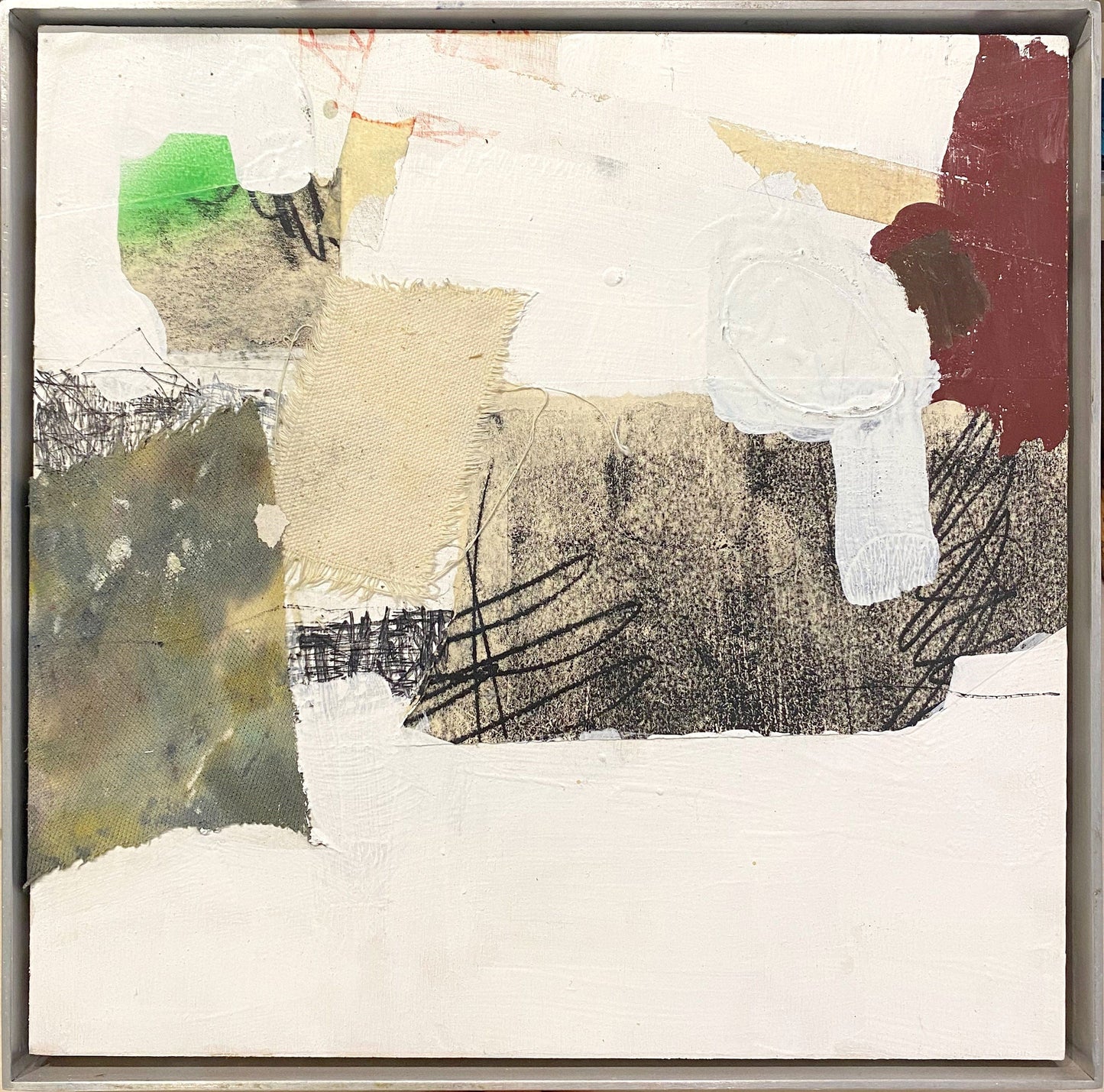 Todd Clark painting He Goes By Todd #2, framed Art Works Gallery