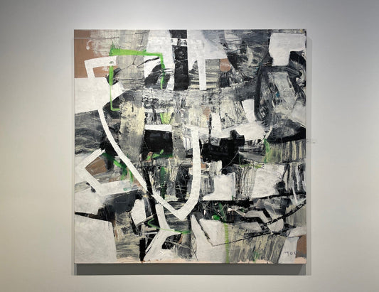 Todd Clark painting Suburbs Art Works Gallery