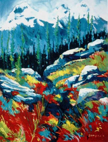 Vern Simpson Indian Paintbrush Art Works Gallery