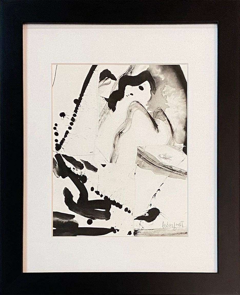 Wayne Leidenfrost painting Lost Weekend #4, framed Art Works Gallery