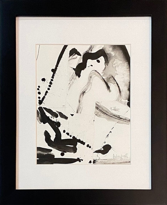 Wayne Leidenfrost painting Lost Weekend #4, framed Art Works Gallery