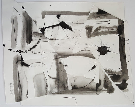 Wayne Leidenfrost painting Traces Art Works Gallery