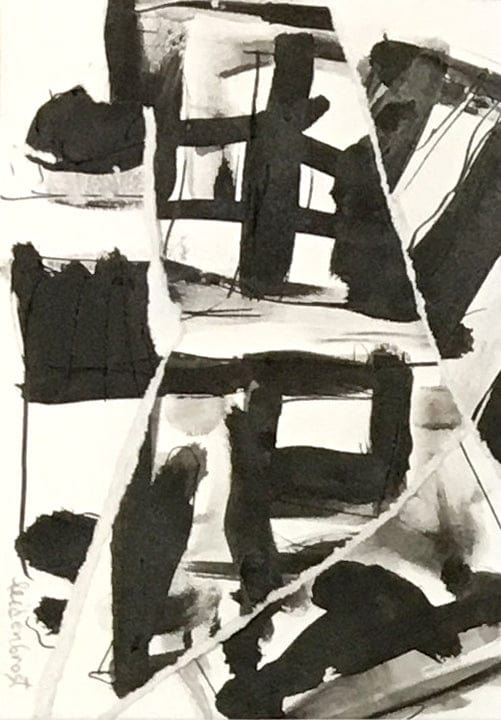 Wayne Leidenfrost painting Untitled 1 Art Works Gallery