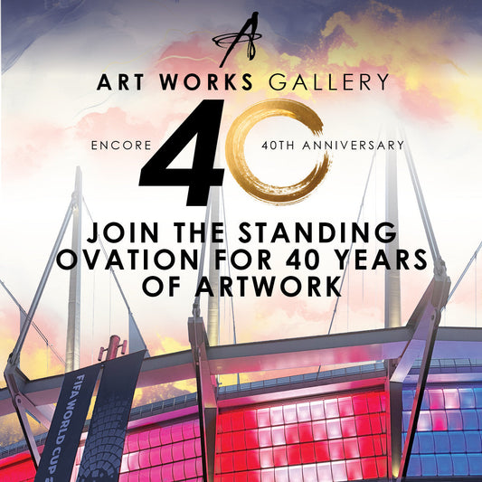 And the Crowd Goes Wild | Join The Standing Ovation For 40 Years Of Artwork.