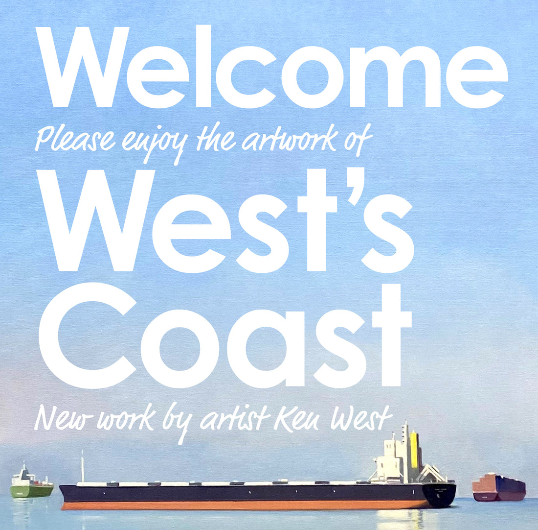 Welcome to West’s coast artwork - New artwork by artist Ken West.
