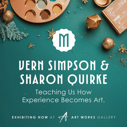 Teaching Us How Experience Becomes Art . Masterclass learning from Sharon Quirke and Vern Simpson