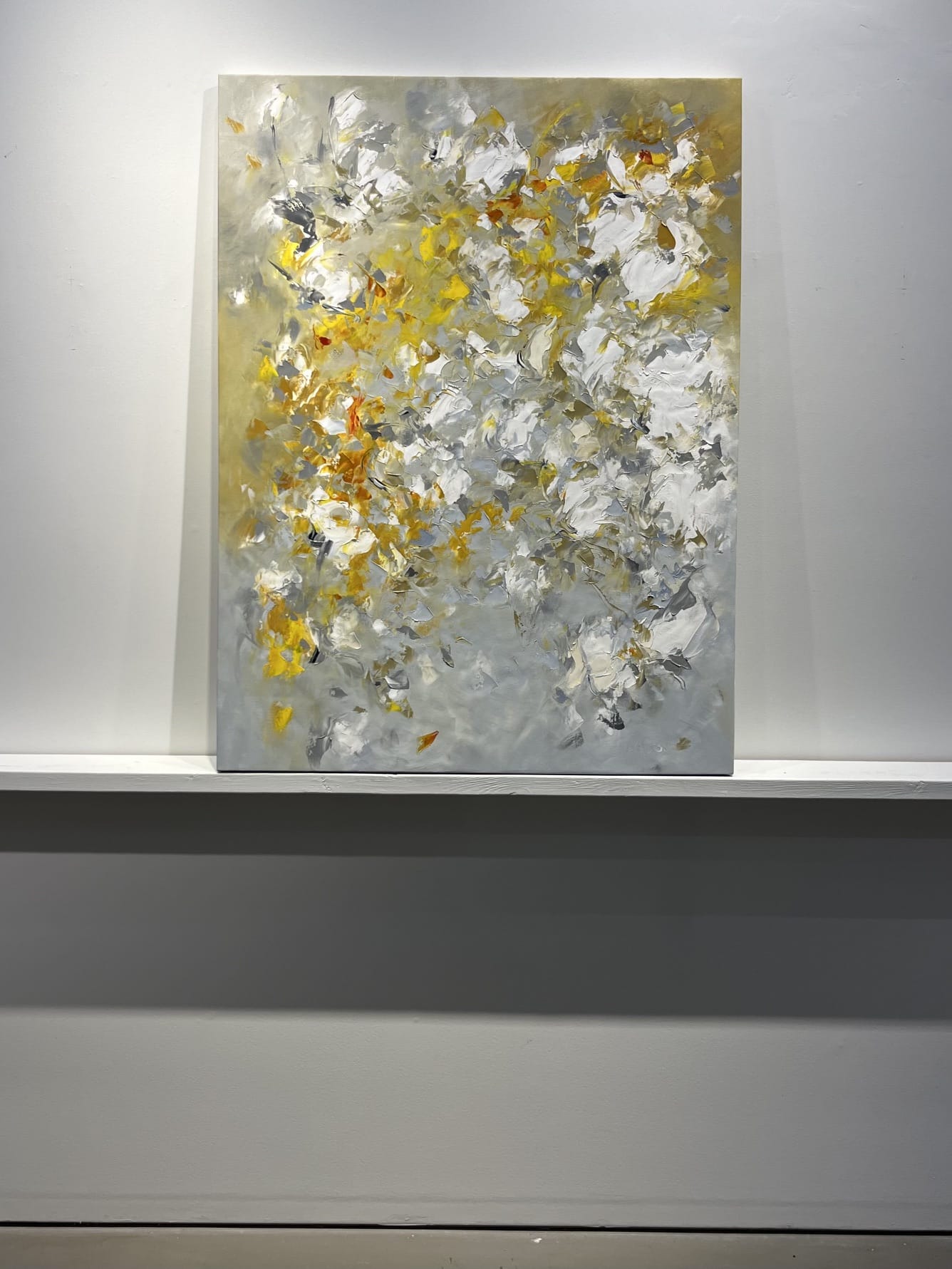Carole Arnston painting A Landslide of Fractured Light Art Works Gallery