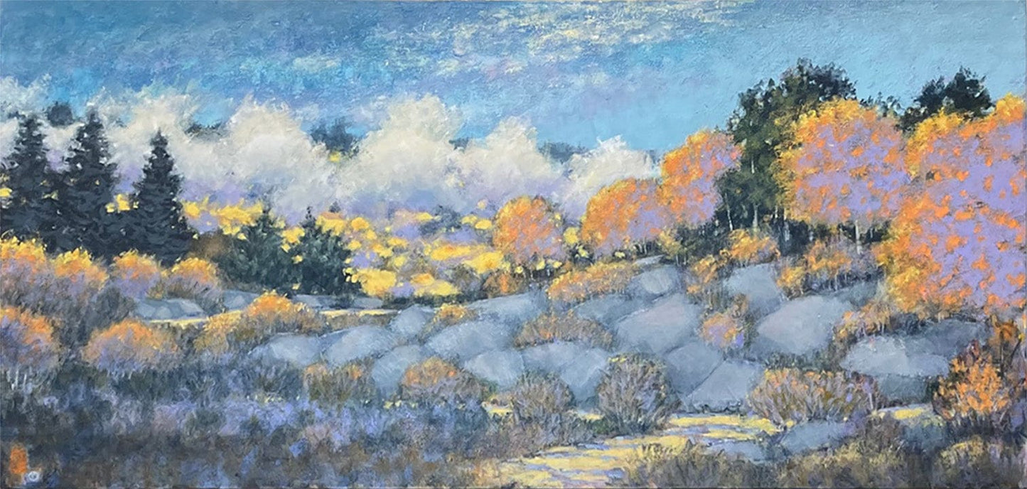 Claude Rousseau painting High Country Art Works Gallery