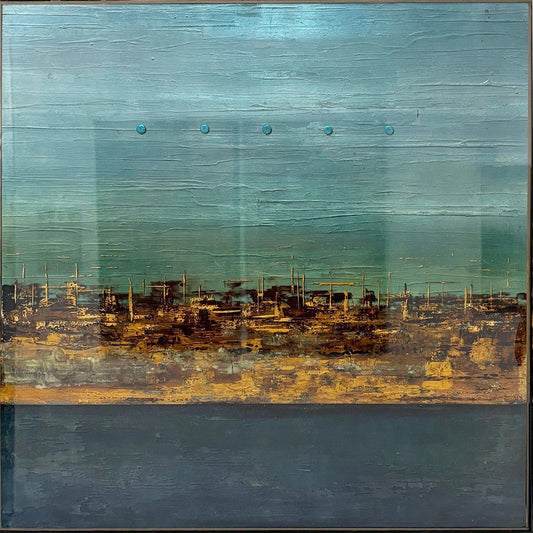 David Graff painting Architecture In Repose Art Works Gallery