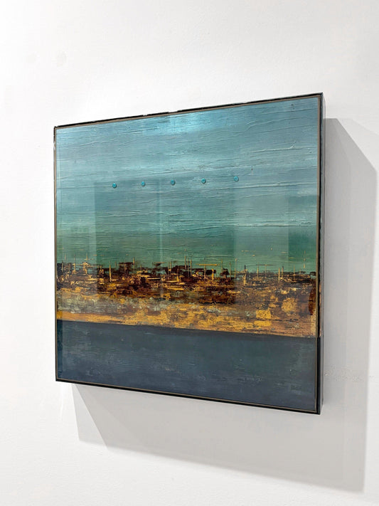 David Graff painting Architecture In Repose Art Works Gallery