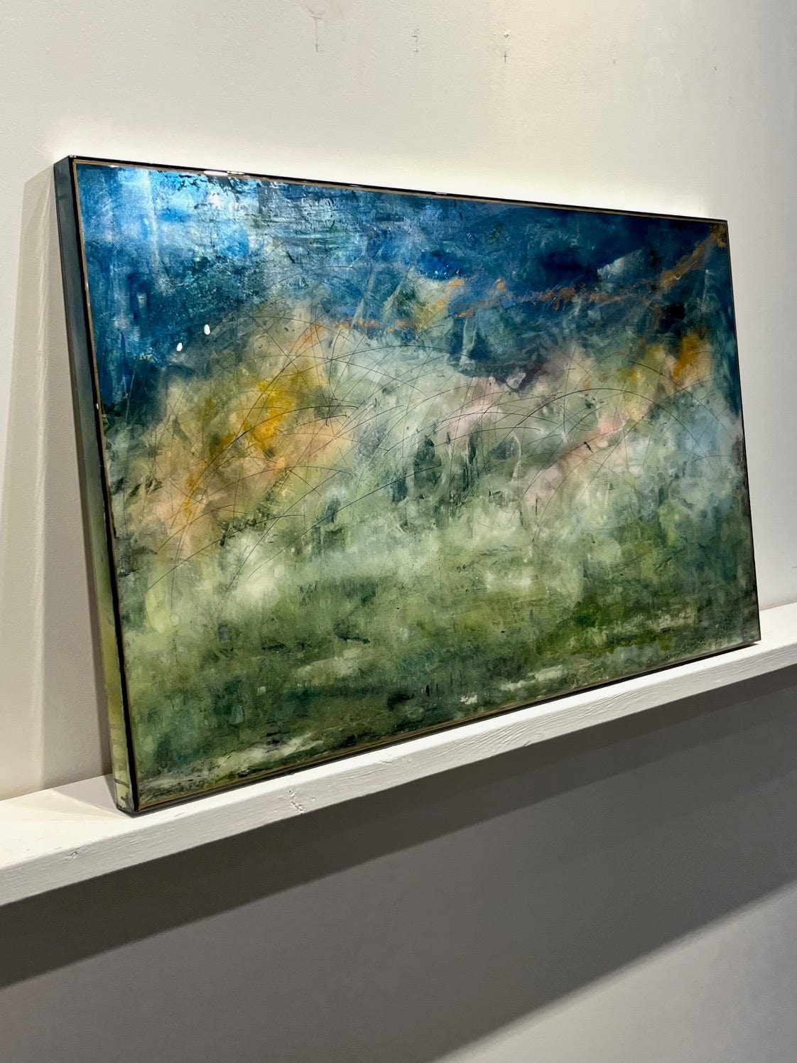 David Graff painting At War with the Mystics #1085 Art Works Gallery