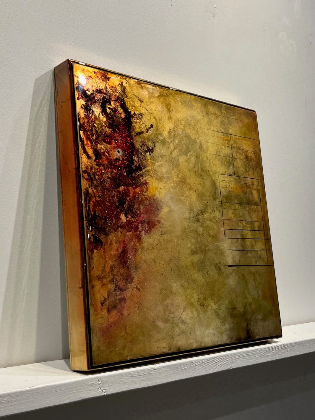David Graff painting Bone Structure Art Works Gallery