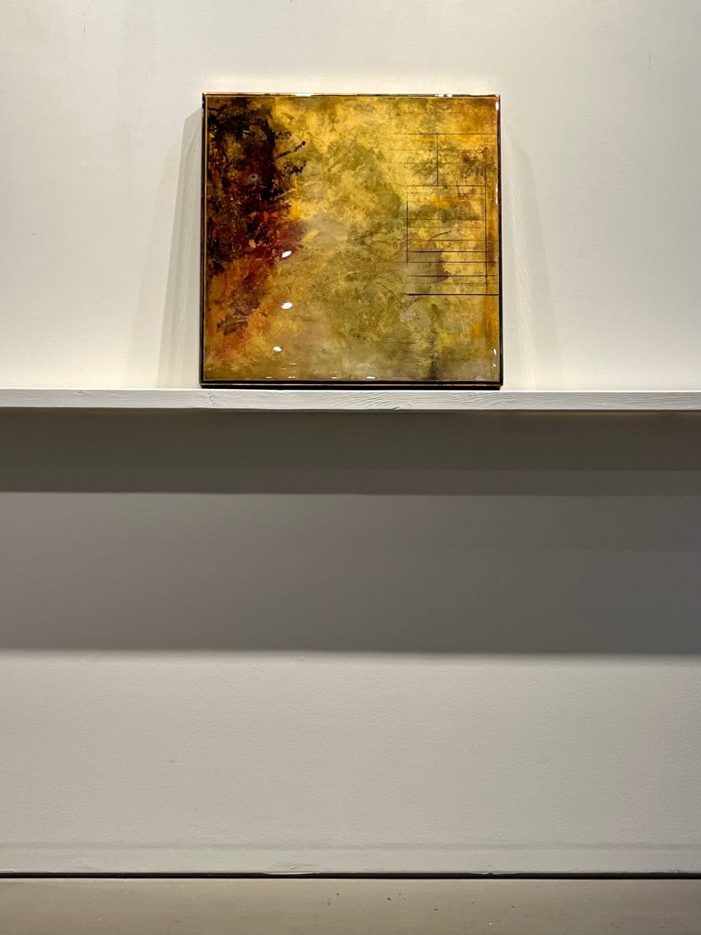 David Graff painting Bone Structure Art Works Gallery
