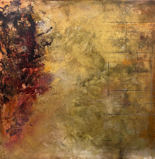 David Graff painting Bone Structure Art Works Gallery