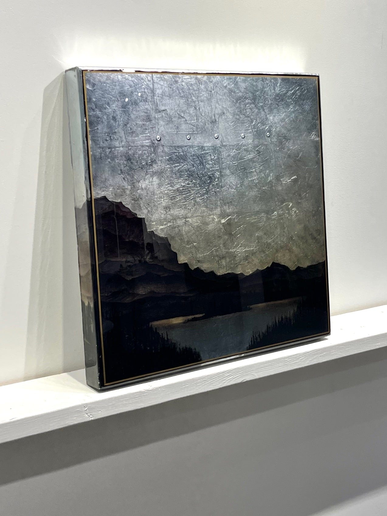 David Graff painting Lake EFX #1107 Art Works Gallery