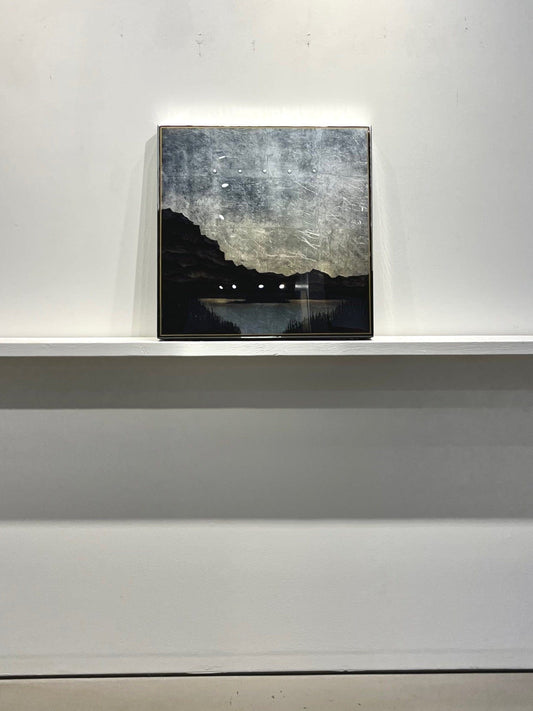 David Graff painting Lake EFX #1107 Art Works Gallery