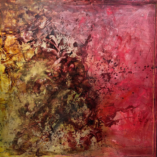 David Graff painting Love Bomb Art Works Gallery