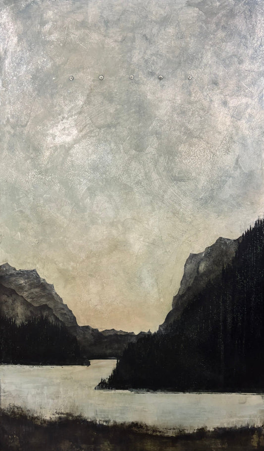 David Graff painting River Reigns Art Works Gallery