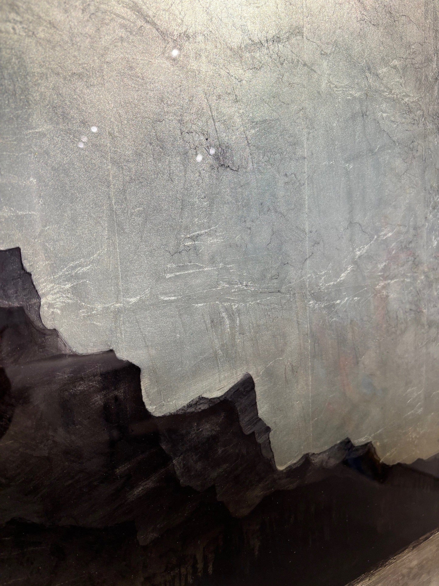 David Graff painting River Wide   diptych Art Works Gallery