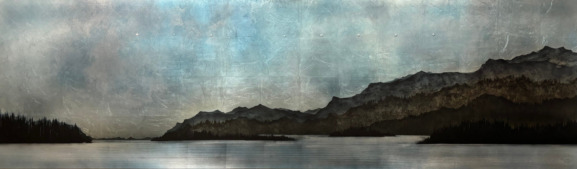 David Graff painting Taking The Long View Art Works Gallery