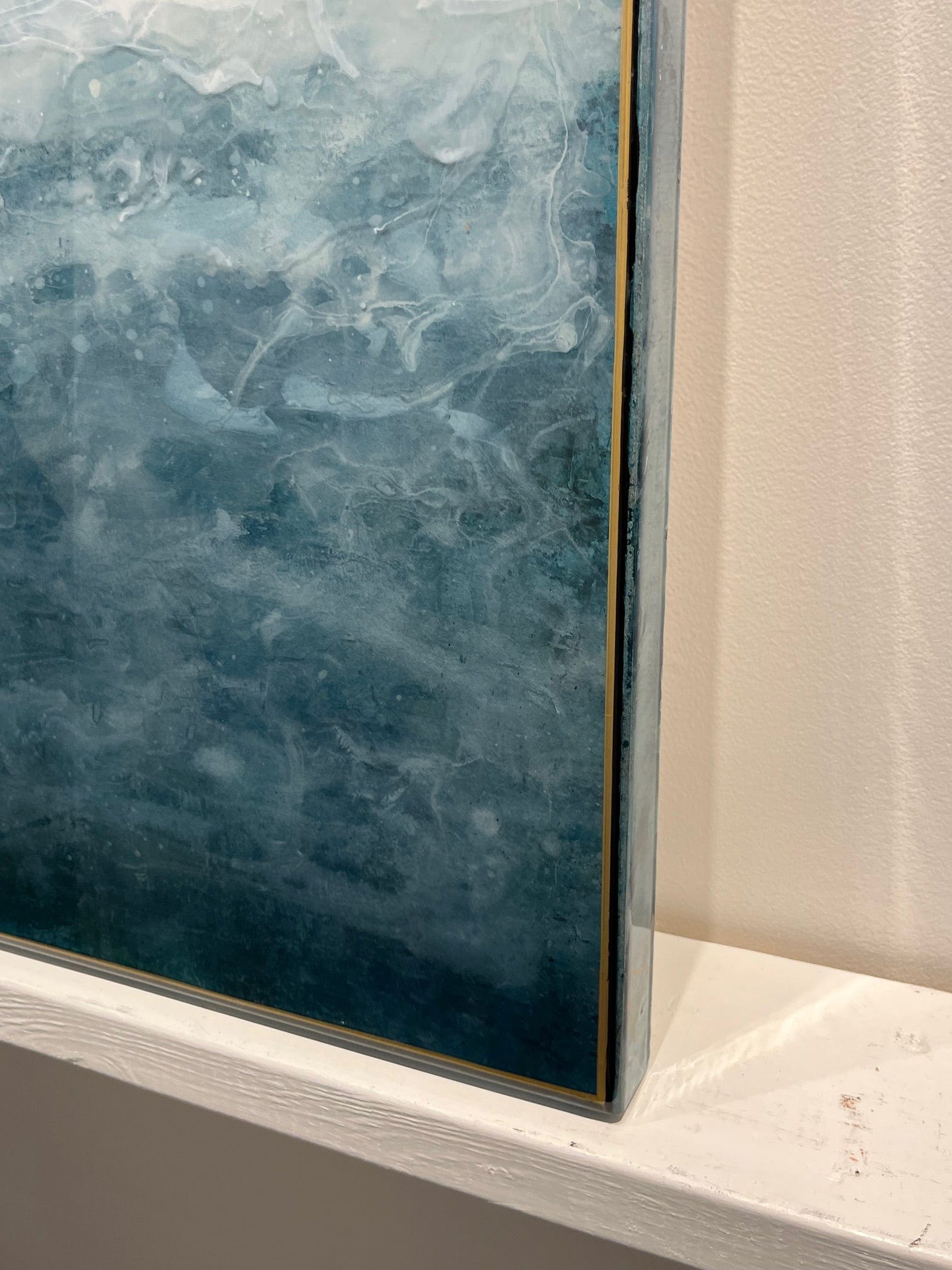 David Graff painting Tempest Wave Art Works Gallery