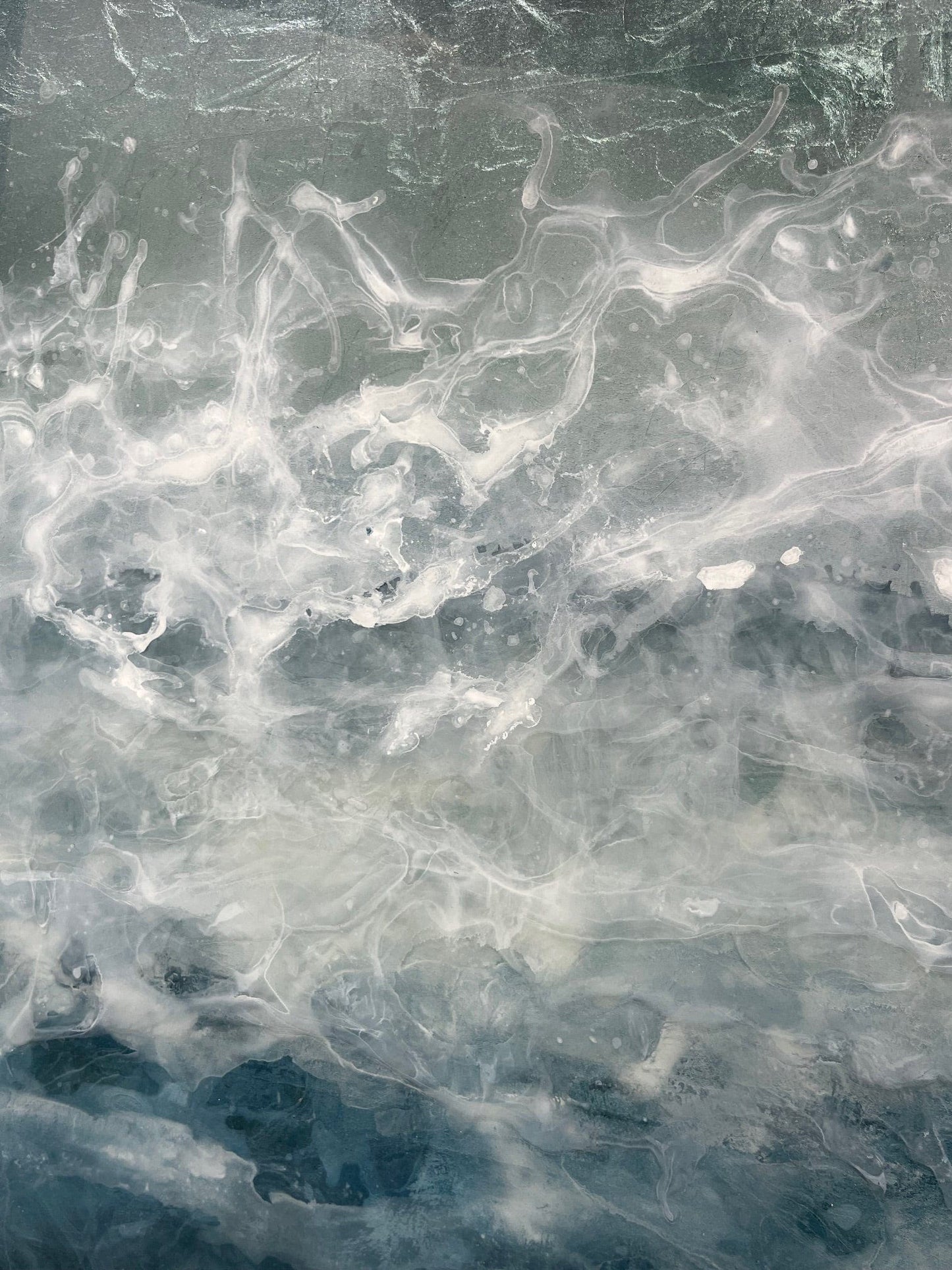 David Graff painting Tempest Wave Art Works Gallery
