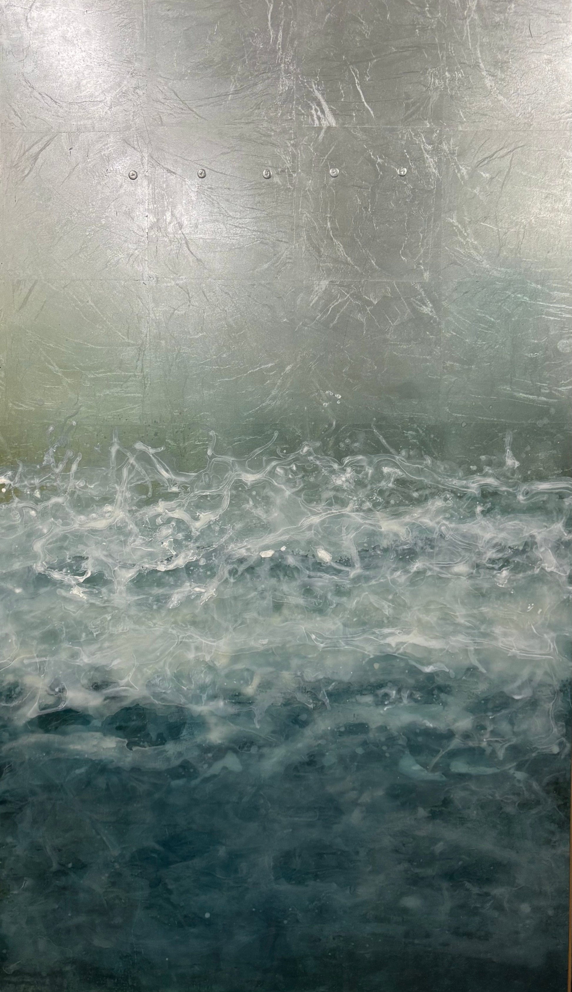 David Graff painting Tempest Wave Art Works Gallery