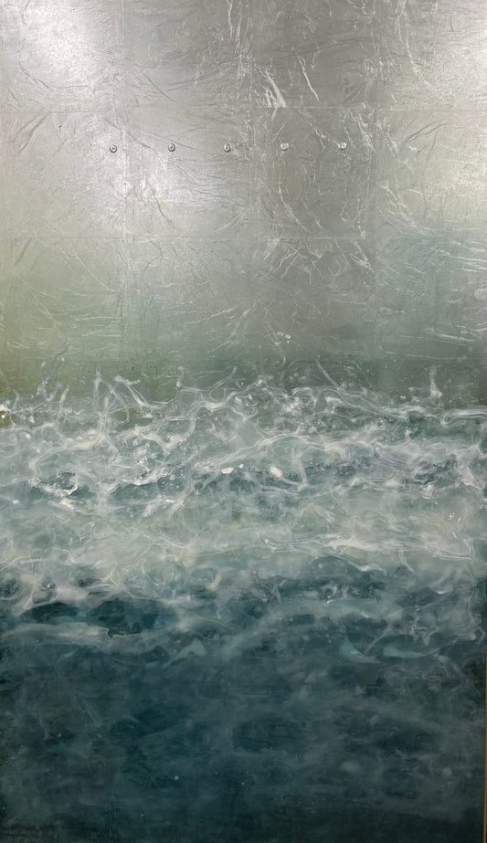 David Graff painting Tempest Wave Art Works Gallery