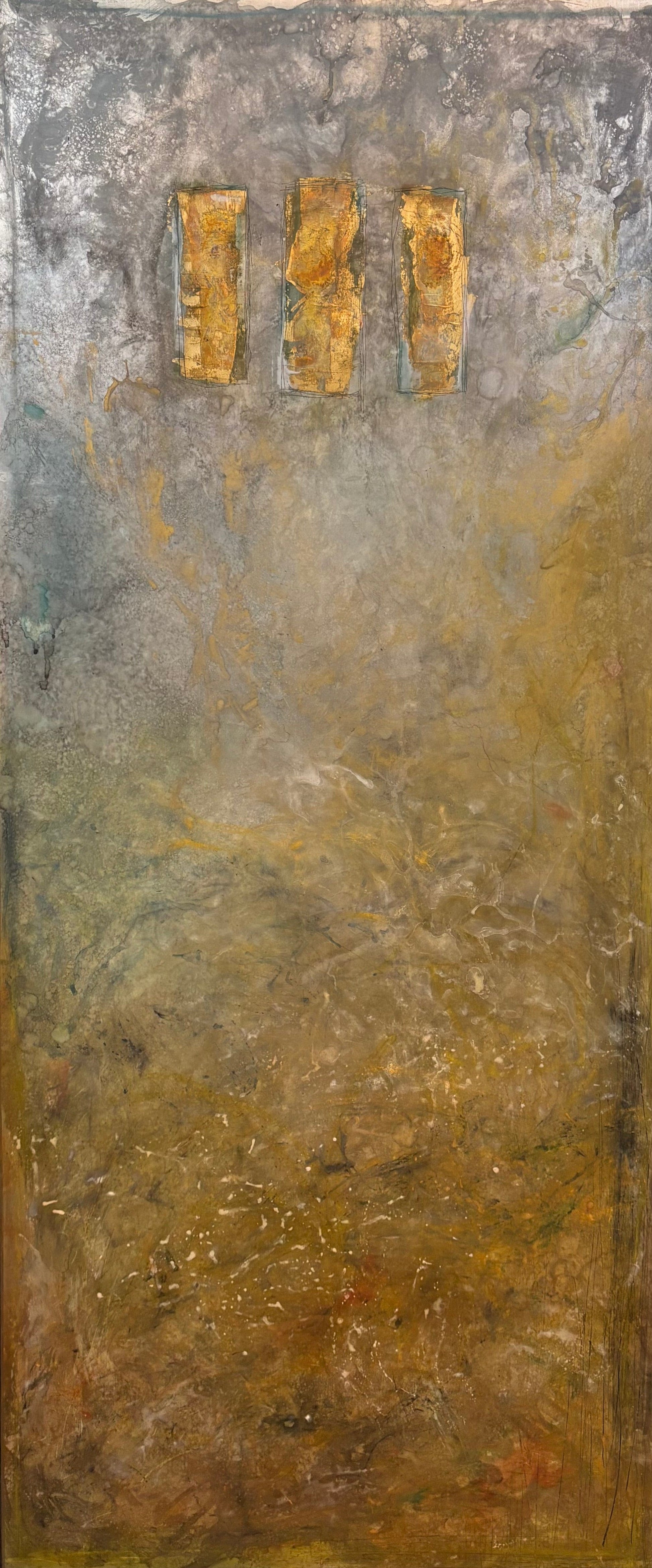 David Graff painting The Big Idea #2 Art Works Gallery