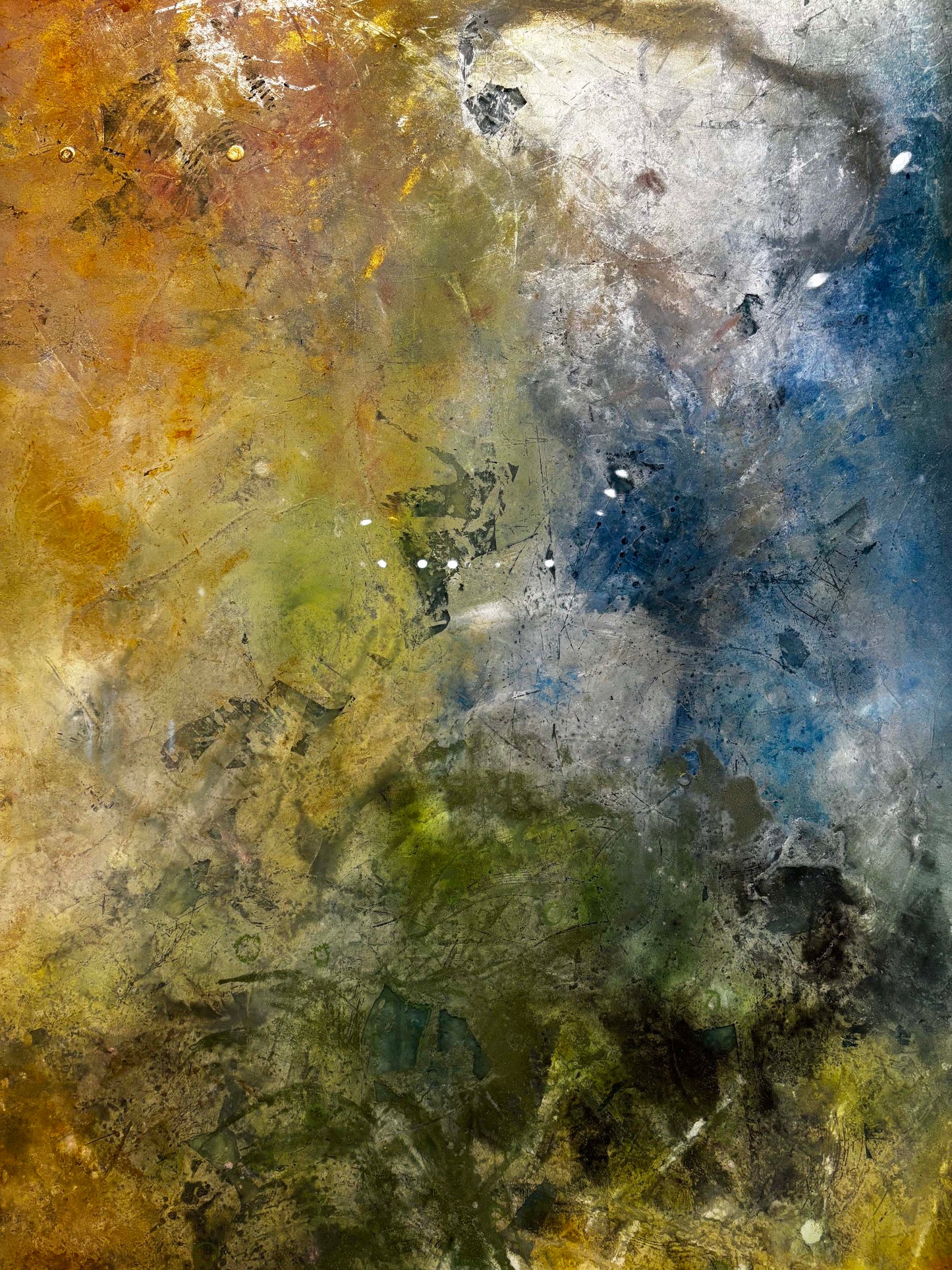 David Graff painting The Weight of Knowing Art Works Gallery