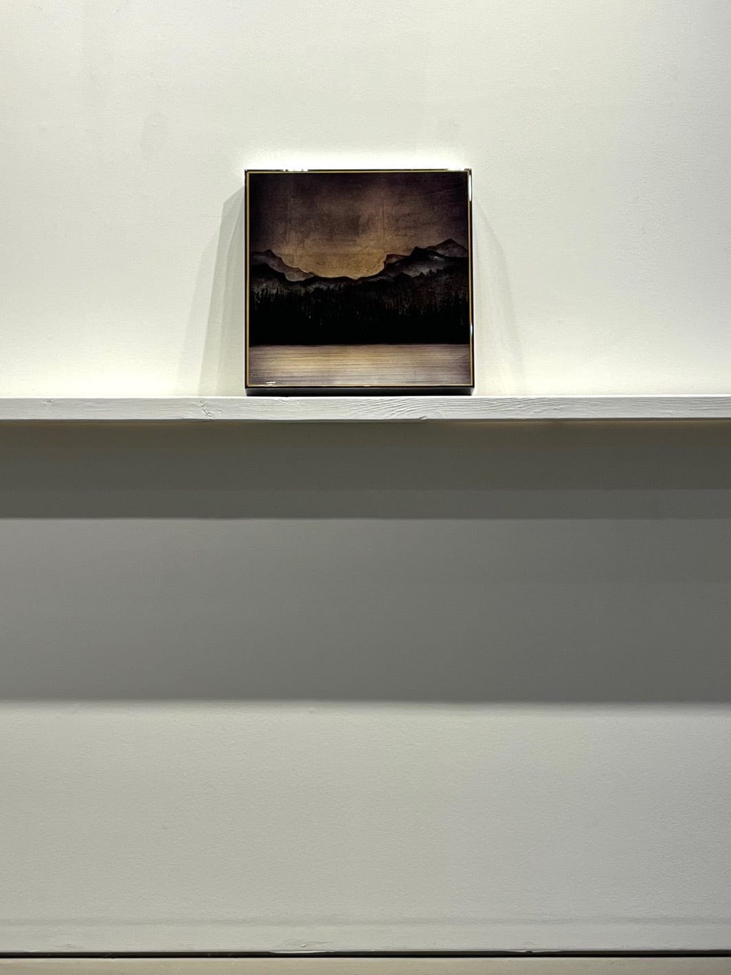 David Graff painting Untitled 1054 (Mountain) Art Works Gallery