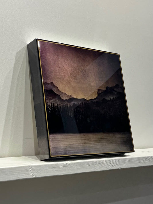 David Graff painting Untitled 1054 (Mountain) Art Works Gallery