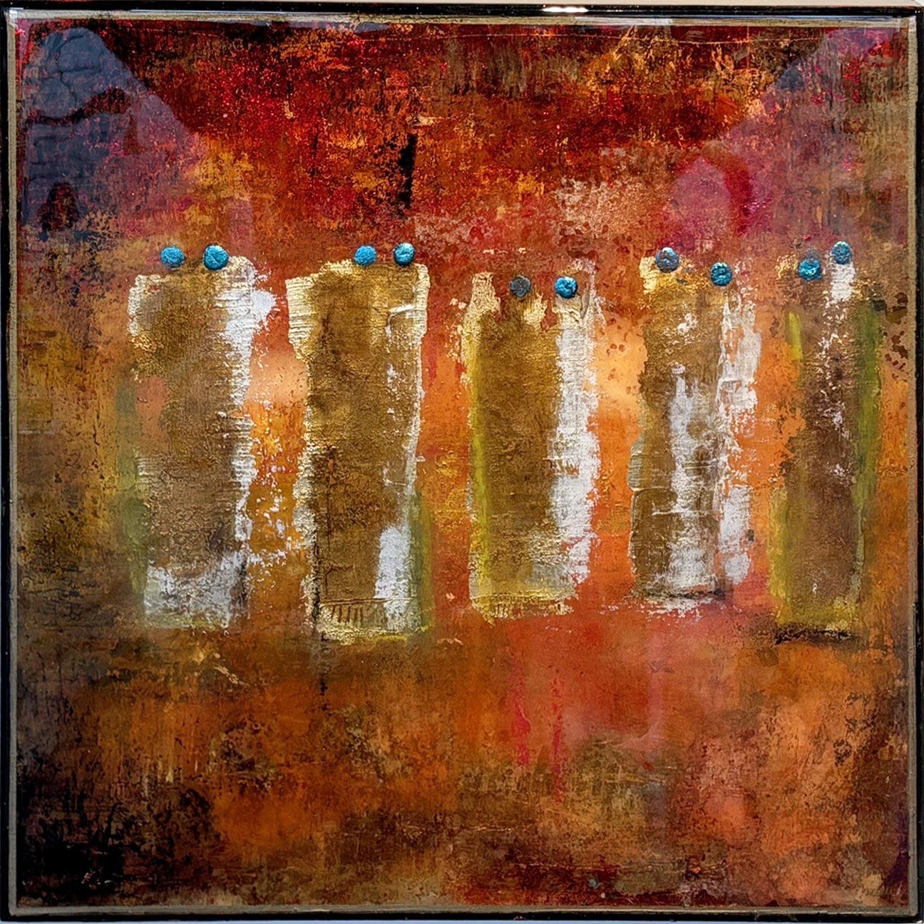 David Graff painting Untitled 1102 Art Works Gallery