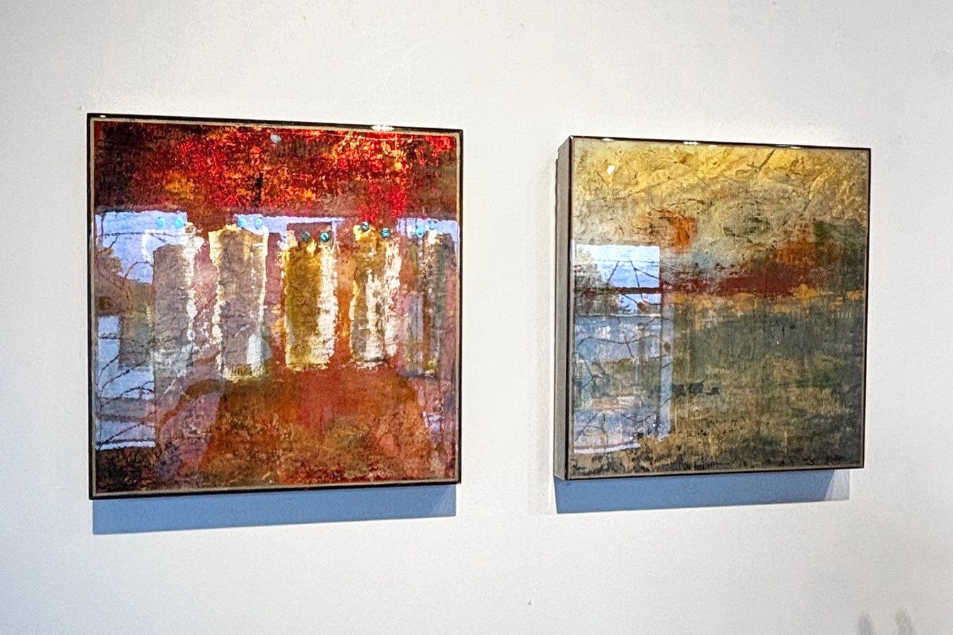 David Graff painting Untitled 1102 Art Works Gallery