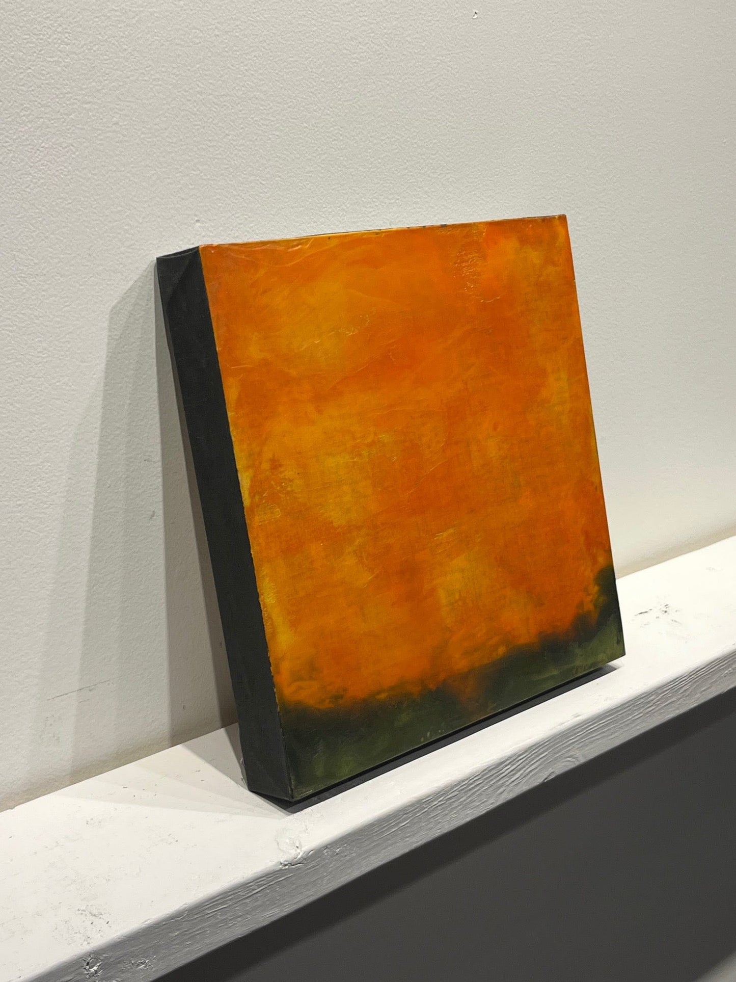 Debra Van Tuinen painting Alizarin Orange Sky Art Works Gallery