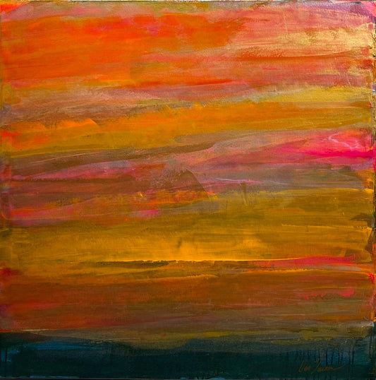 Debra Van Tuinen painting Sunrise Magic I Art Works Gallery