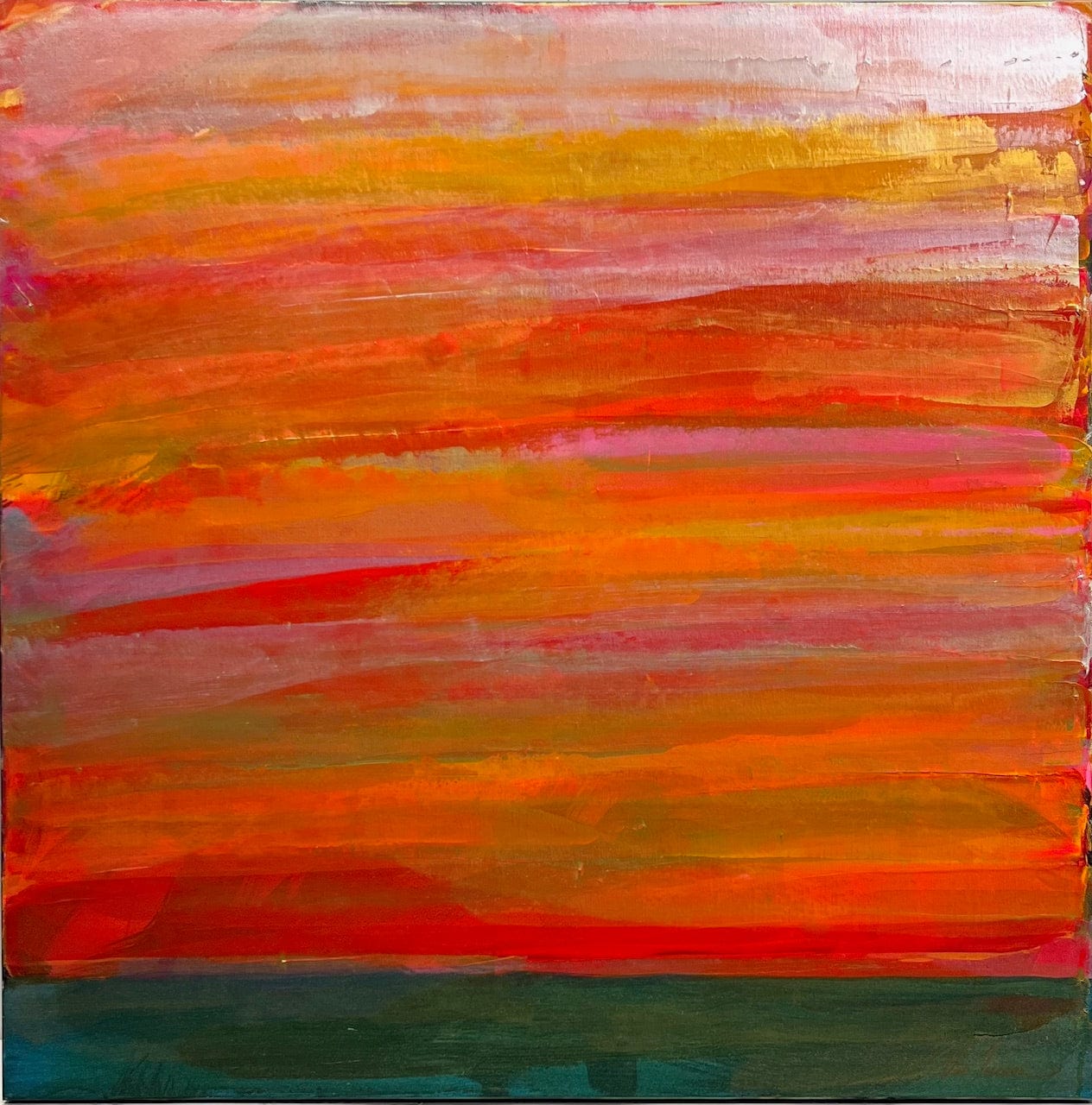 Debra Van Tuinen painting Sunrise Magic II Art Works Gallery