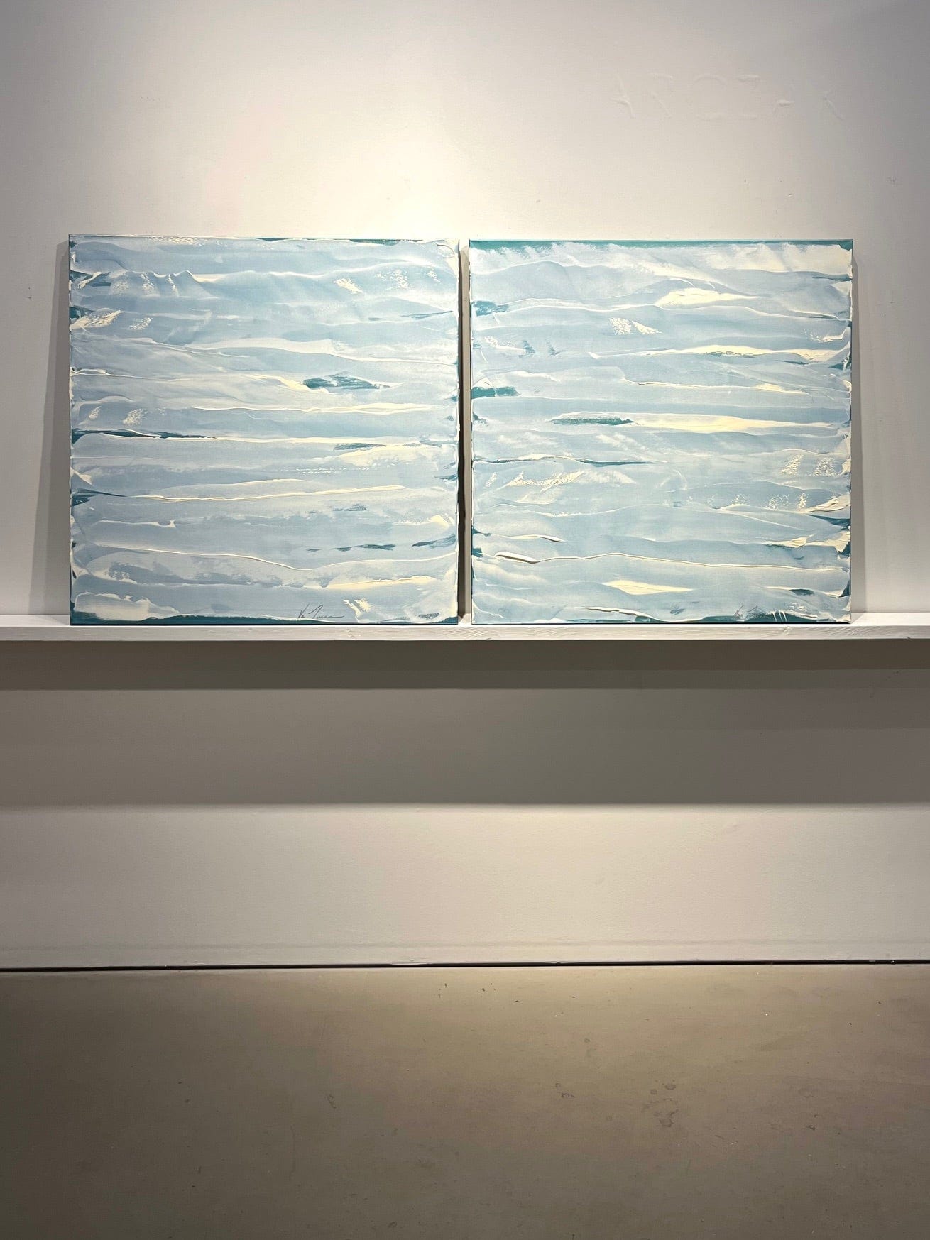 Debra Van Tuinen painting Wave Dance I Art Works Gallery