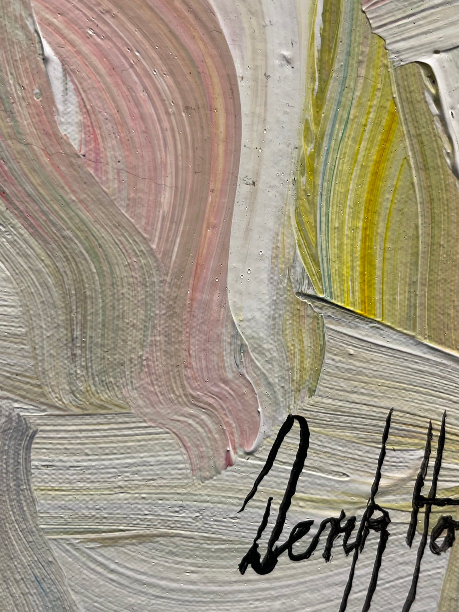 Deryk Houston painting Cloud Bank Art Works Gallery