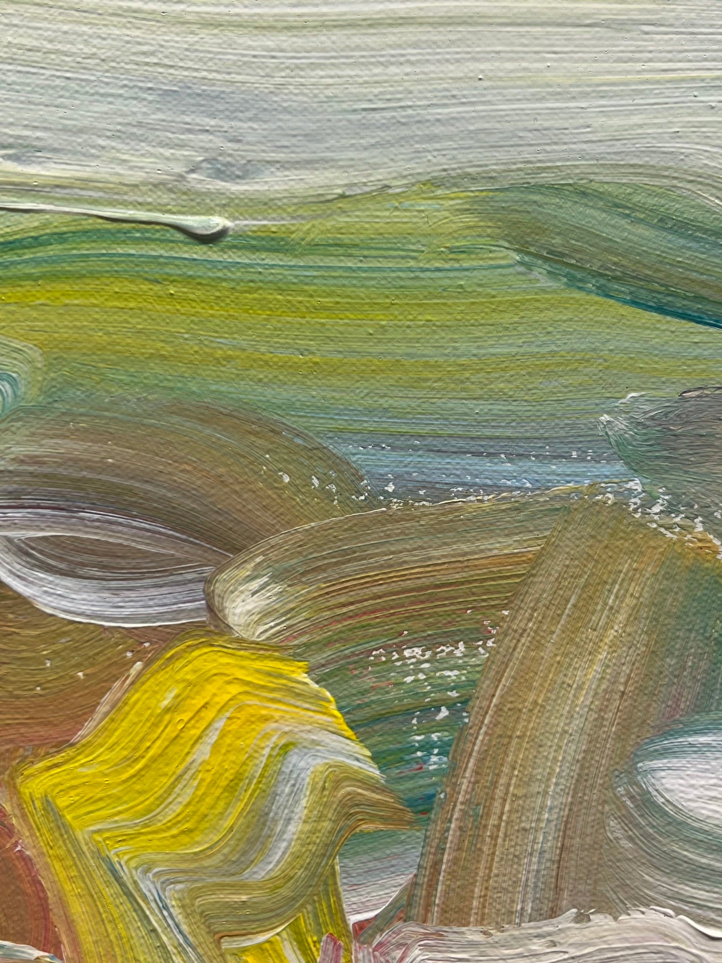 Deryk Houston painting Cloud Bank Art Works Gallery