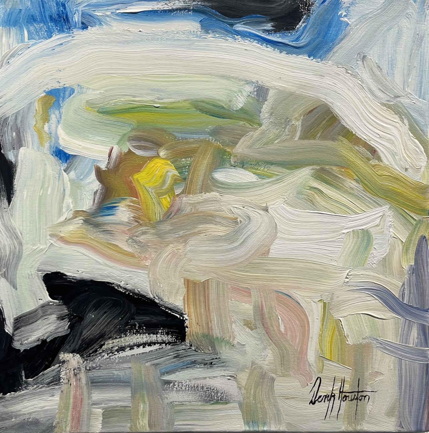 Deryk Houston painting Cloud Bank Art Works Gallery