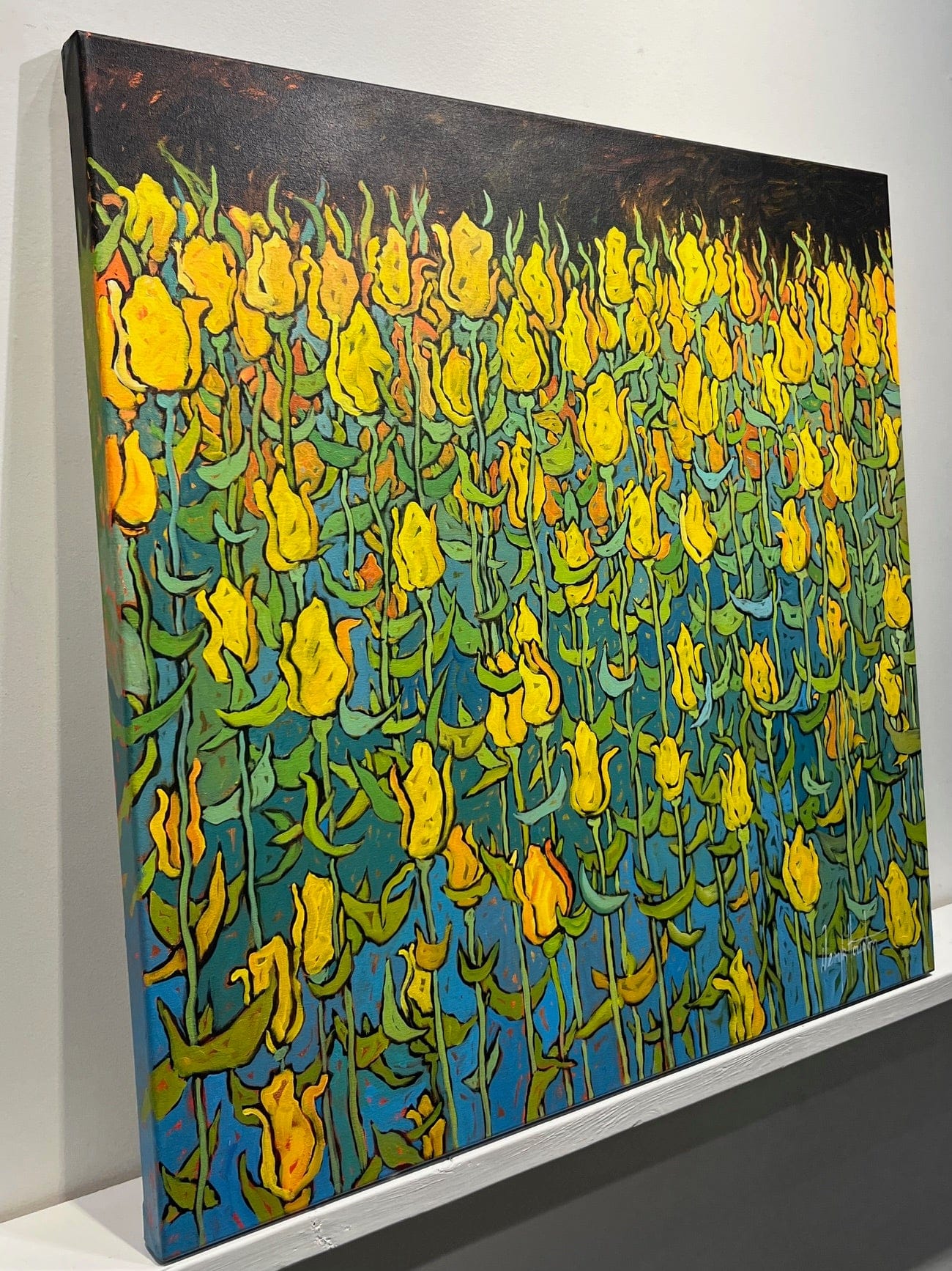 Deryk Houston painting Love Art Works Gallery