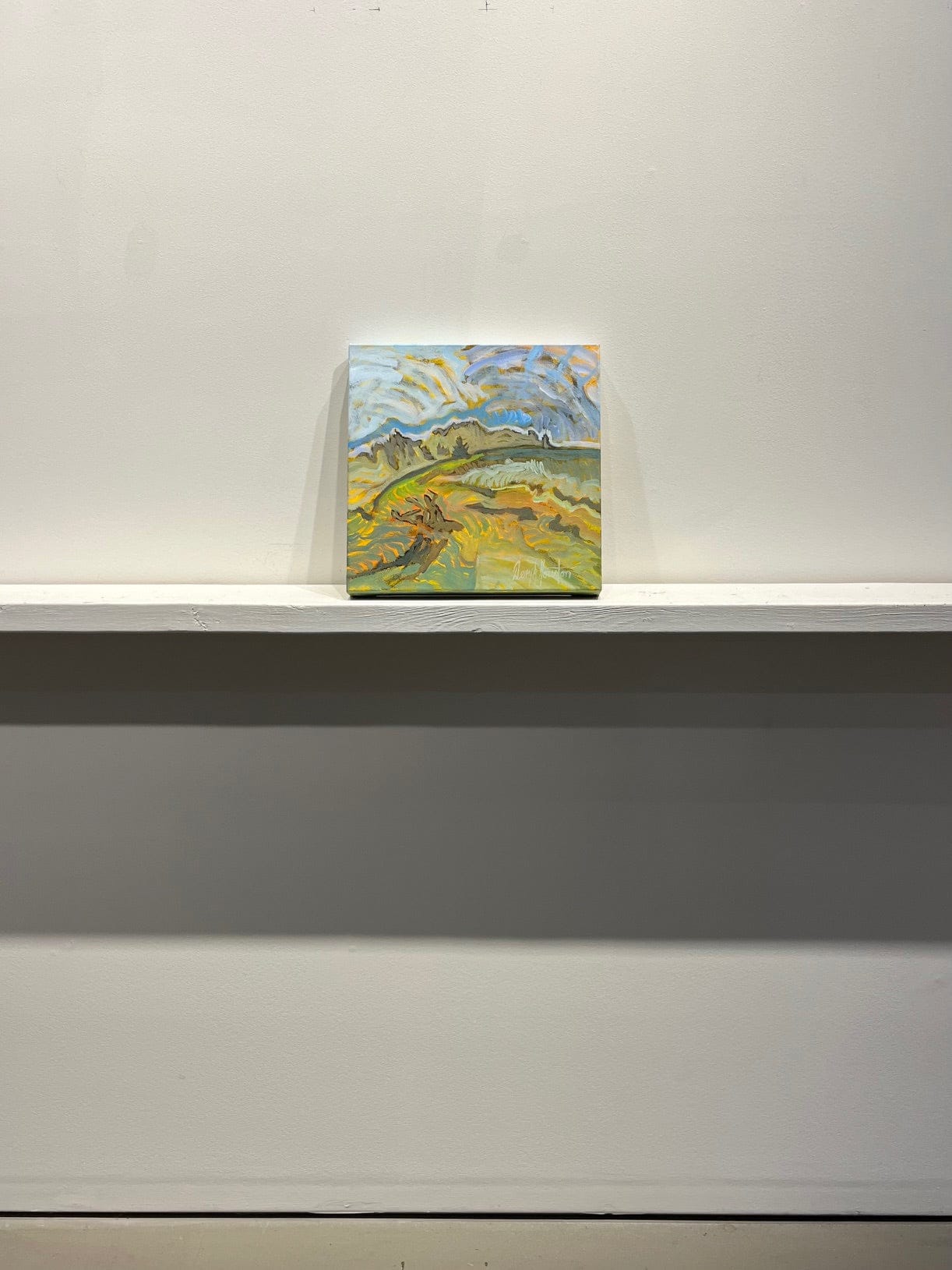 Deryk Houston painting Muir Creek Beach Art Works Gallery