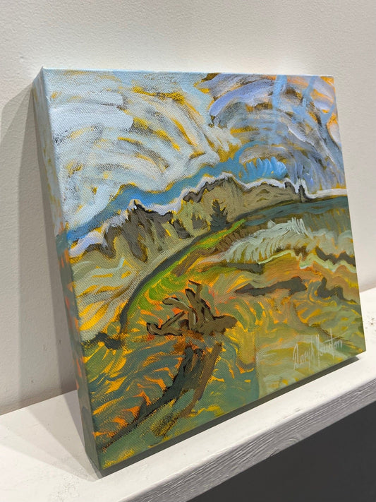 Deryk Houston painting Muir Creek Beach Art Works Gallery