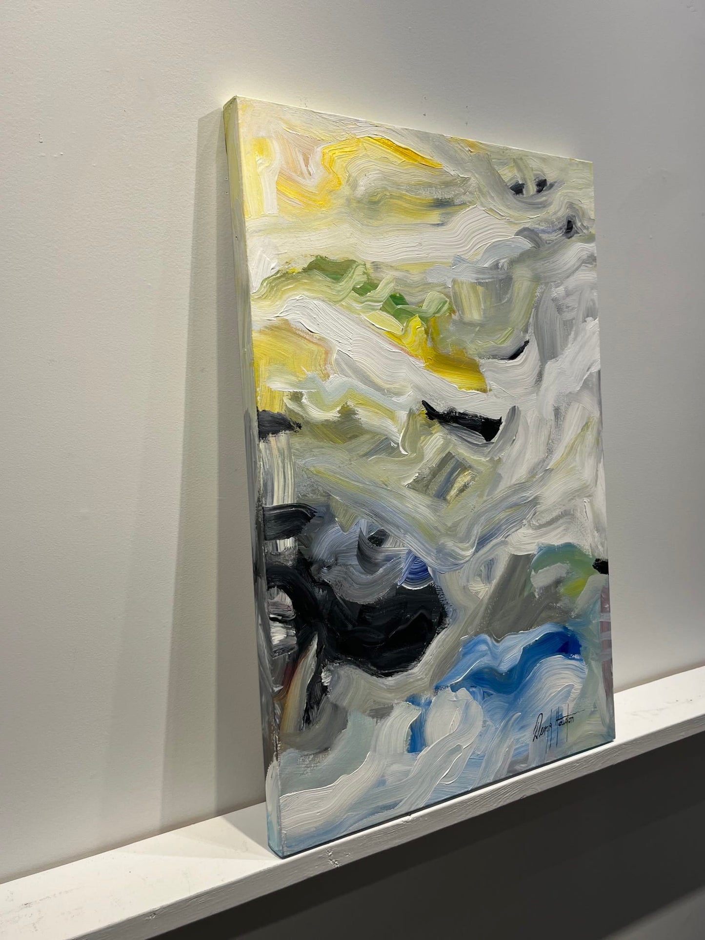 Deryk Houston painting Witness Art Works Gallery