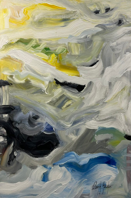 Deryk Houston painting Witness Art Works Gallery