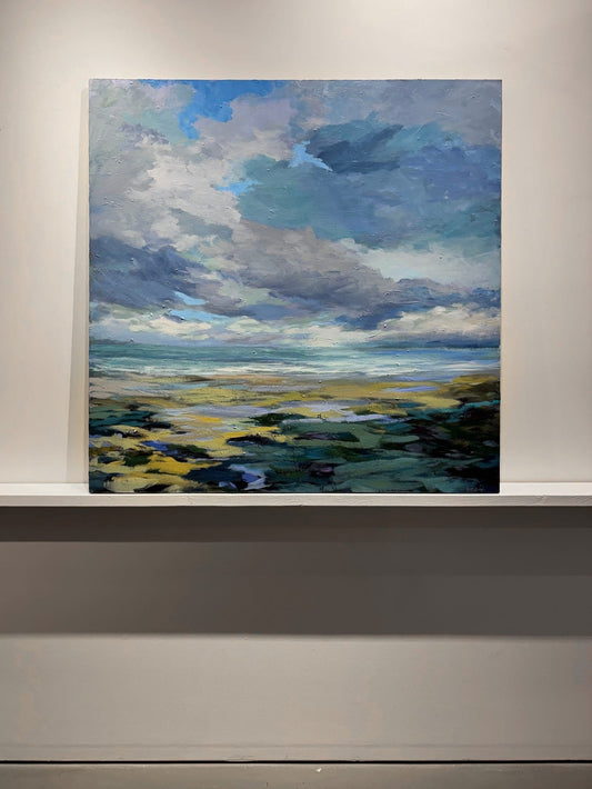 Jennifer Harwood painting Exhale Art Works Gallery