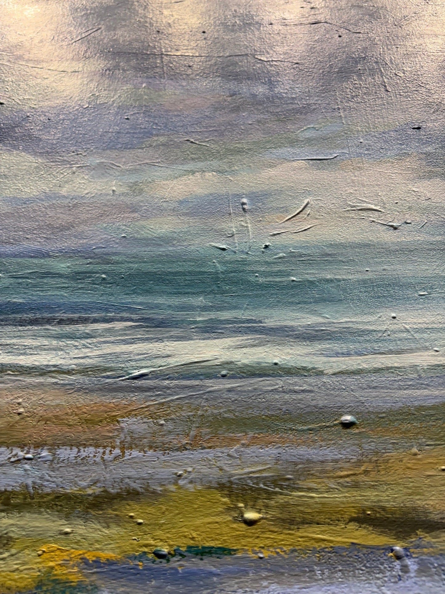 Jennifer Harwood painting Exhale Art Works Gallery